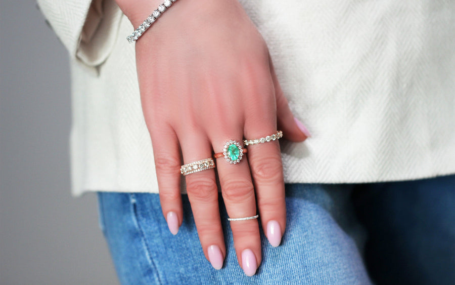 Emerald & Diamond Ring Plutos